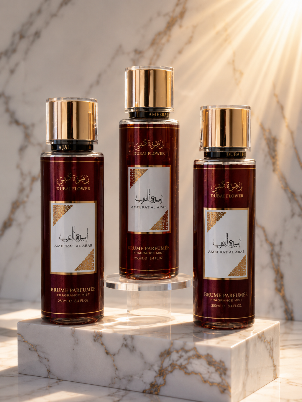 Spray Ameerat Al Arab Brume Parfumée 250 ml – Dubai Flower.