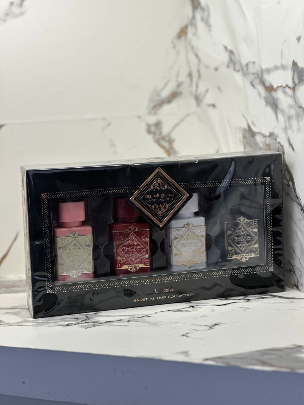 Pack Bade’e Al Oud Collection Eau de Parfum 4 × 25 ml – Lattafa.